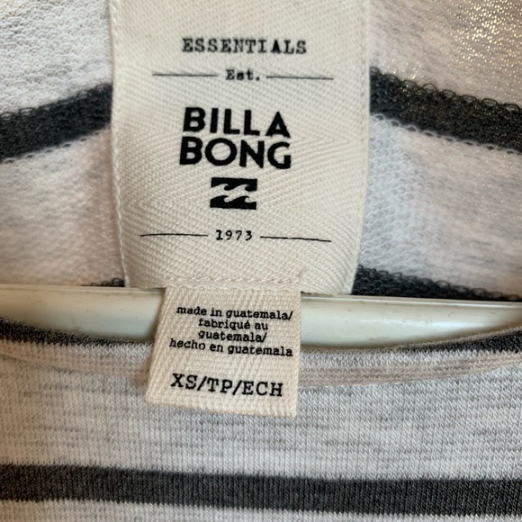 Grey Striped dress by Billabong/sold by Lulus - Picture 3 of 6